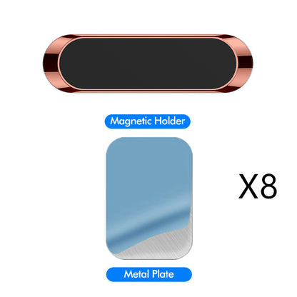 Flag Village Auto Tools F6 Strip Plate Magnetic Car Phone Holder Stand Magnet Holder For Phone In Car Mount Holder