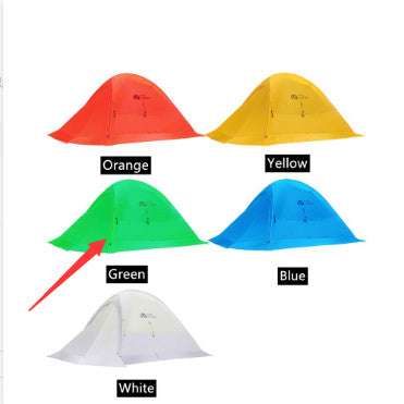 Flag Village MU Gaodi New Double Qingqi 2 Outdoor Camping Tent