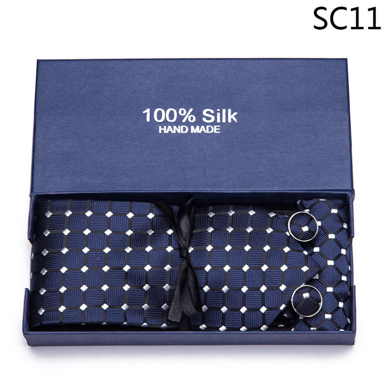 Flag Village Men's Tie Gift Box Set Group Business Formal