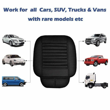 Flag Village Auto Tools 3D Universal PU Leather Car Seat Cover Breathable Pad Mat For Auto Chair Cushion