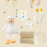 Flag Village Newborn Gift Box Summer Baby Suit Newborn Dress Princess Full Moon Gift Newborn Baby Supplies