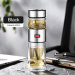 Flag Village Car Tea And Water Separation Glass Portable Gift Box Set