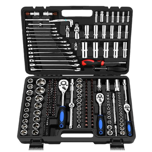 Flag Village Auto Tools Socket Ratchet Wrench Set Repair Tools