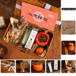 Flag Village Creative Persimmon Light Luxury Gift Box Set