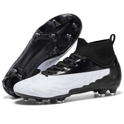 Flag Village Professional Spike Breathable Sweat Absorbing Outdoor Sports Soccer Shoes