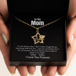 Flag Village Mother's Day Necklace Gift Box Love Necklace For Women Fine Jewelry Women Accessories Fashion Jewelry