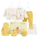 Flag Village Pure Cotton Baby Clothes Spring And Autumn Summer Children Gift Box Set