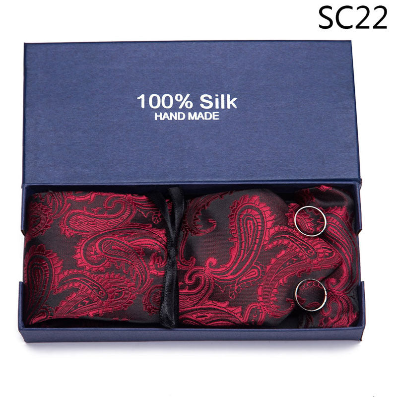 Flag Village Men's Tie Gift Box Set Group Business Formal