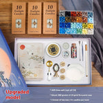 Flag Village Powerful Manufacturers DIY Retro Sealing Wax Seal Set Tool Outfit Antique Fire Paint Seal Gift Box Creative Gift