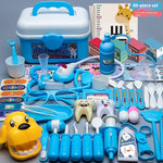 Flag Village Children's Doctor Toy Set Tool Medical Box