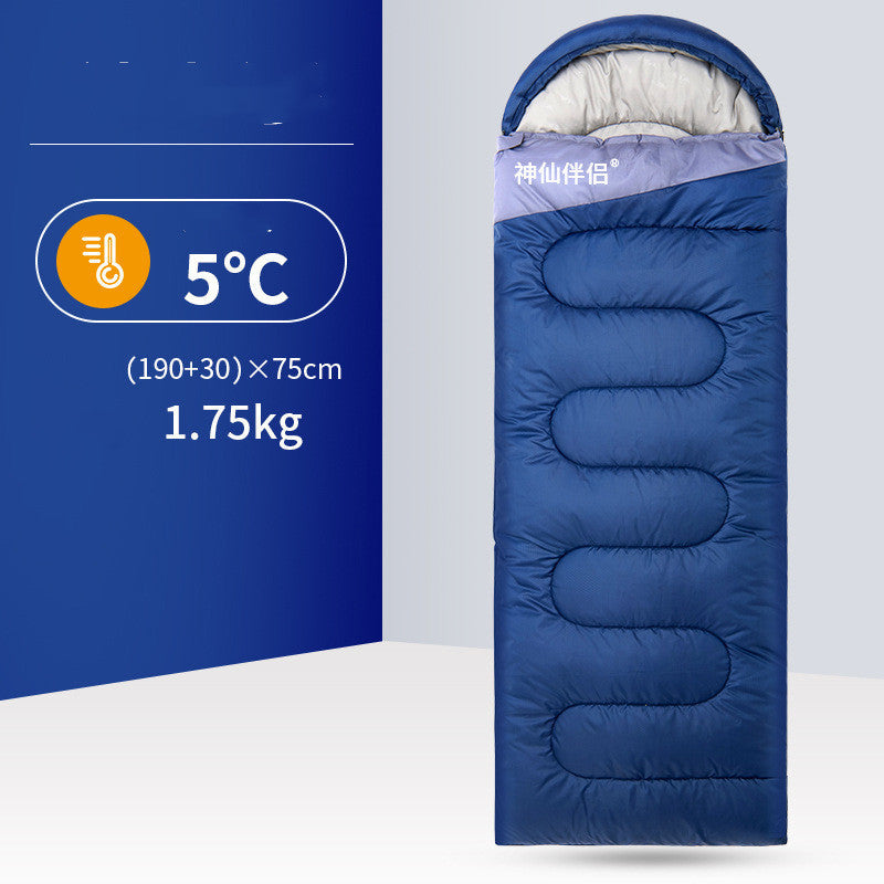Flag Village Outdoor Camping Portable Warm Trip Sleeping Bag