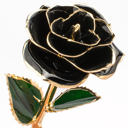 Flag Village 24K Gold-plated Rose Flower With A Gift Box Valentine's Day Gift