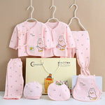 Flag Village Pure Cotton Baby Clothes Spring And Autumn Summer Children Gift Box Set