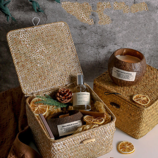 Flag Village Coconut Jar Scented Candle Gift Box For Valentine's Day