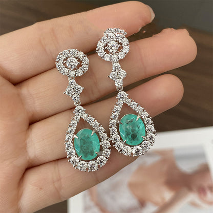 Flag Village Ladies Fashion Personality Christmas Gift Box Earrings