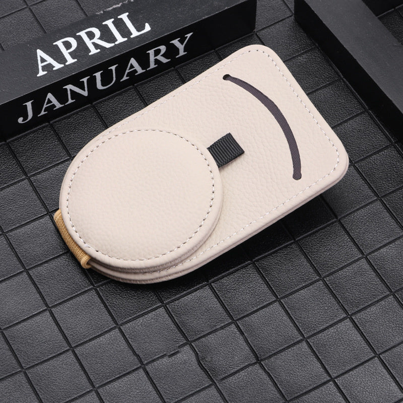 Flag Village Auto Tools Car Glasses Holder Universal Sun Visor Eyeglasses Clip Sunglasses Case Card Holder Auto Interior Accessories