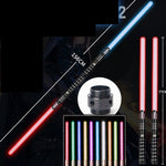 Flag Village RGB Metal Light Up Saber Laser Sword Toys Light Saber Lightstick Children's Gifts
