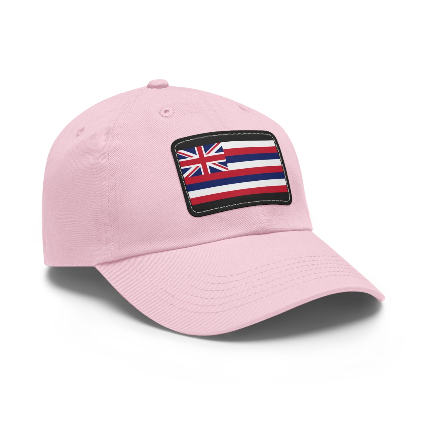 Flag Village USA Hawaii State Flag Hat Cap with Leather Patch