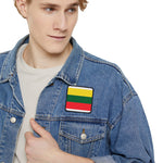 Flag Village Lithuania Flag Embroidery Iron-On Patches
