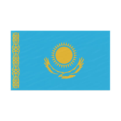 Flag Village Kazakhstan Flag 18" x 12" / 36" x 24" / 60" x 36"