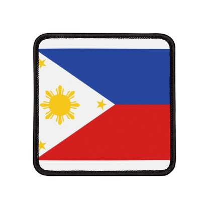 Flag Village Philippines Flag Embroidery Iron-On Patches