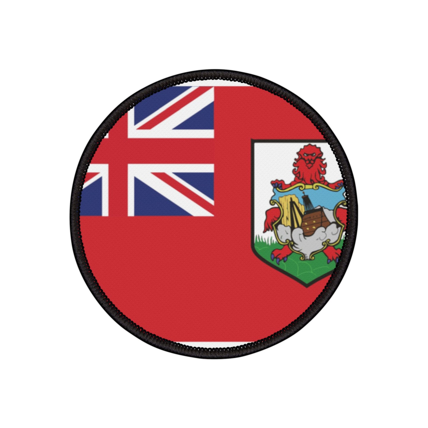 Flag Village Bermuda Flag Embroidery Iron-On Patches