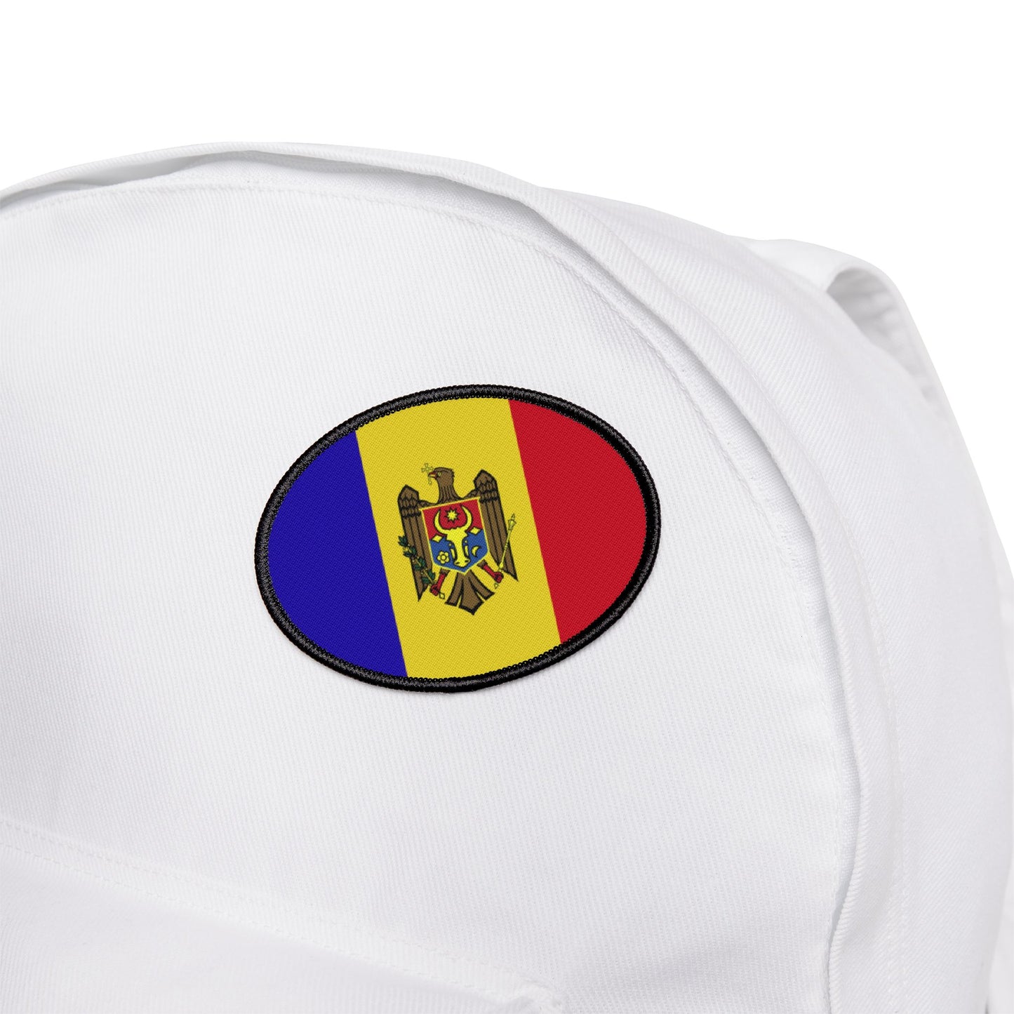 Flag Village Moldova Flag Embroidery Iron-On Patches
