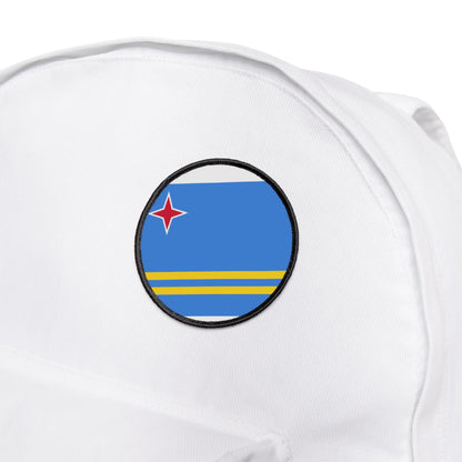 Flag Village Aruba Flag Embroidery Iron-On Patches