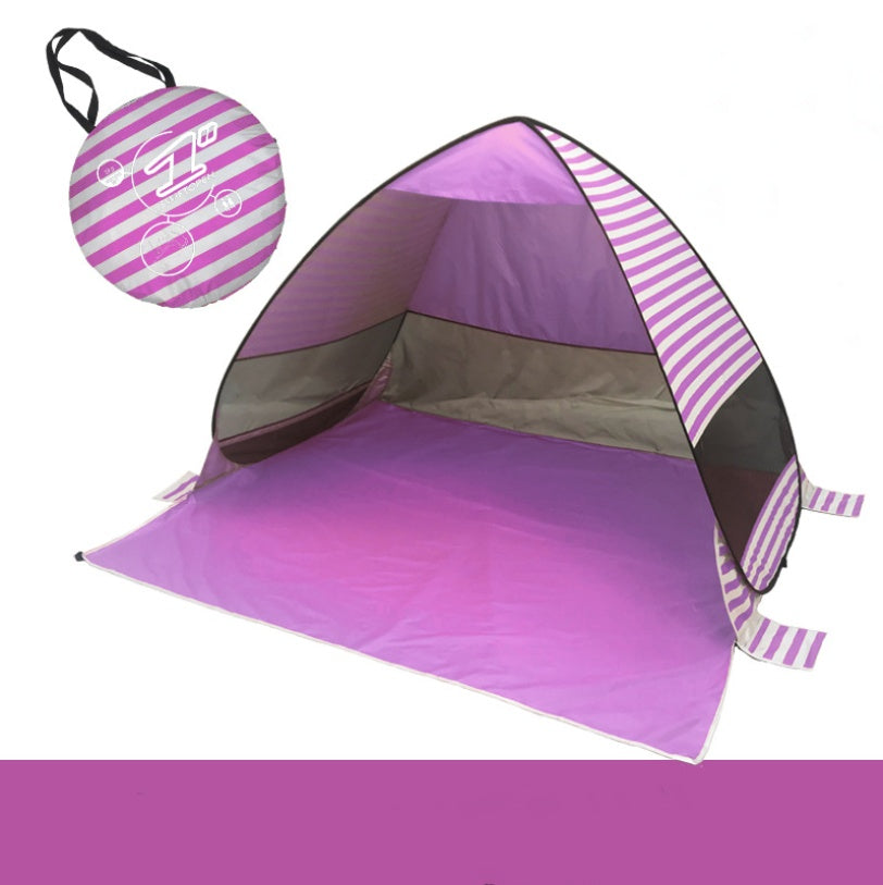 Flag Village Automatic Beach Tent