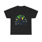 Flag Village Brazil Sporting Flag T-SHIRT Heavy Cotton Tee BRA0005