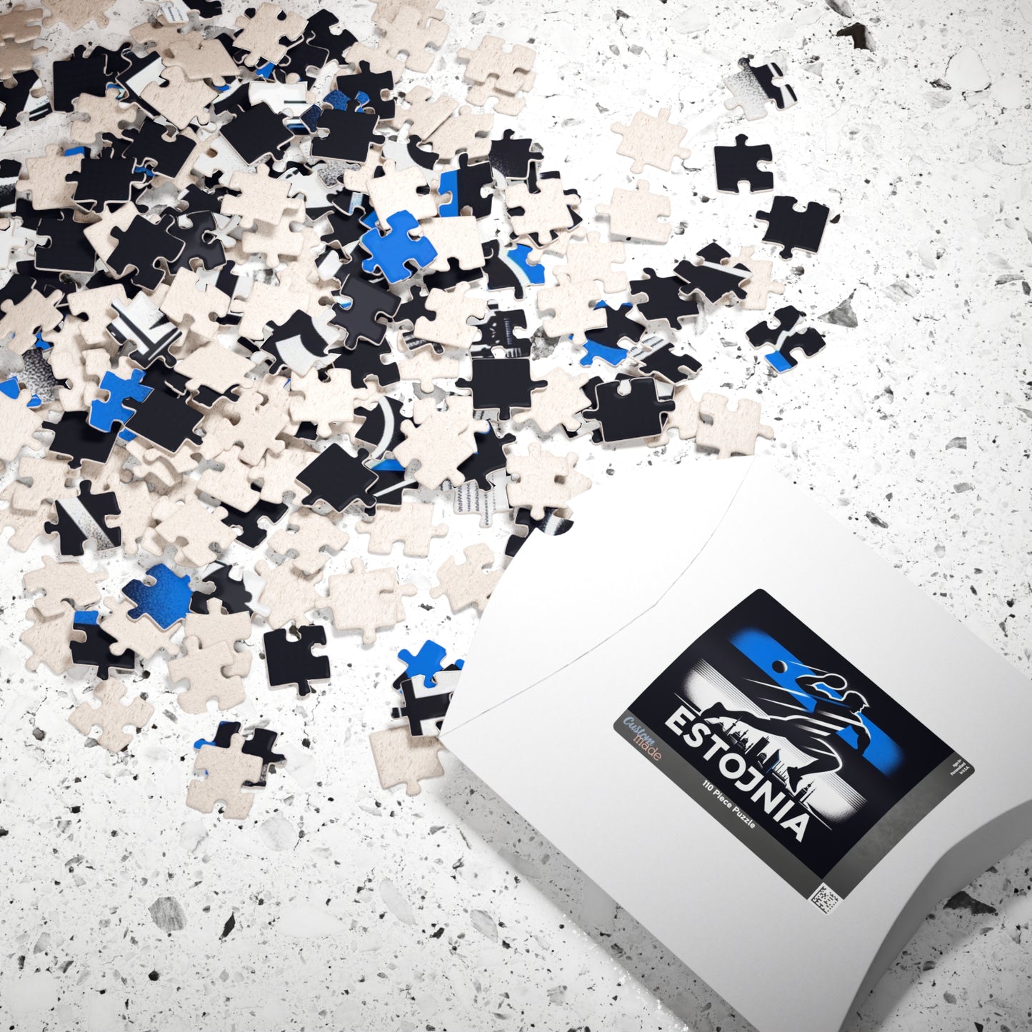 Flag Village Estonia Sporting Flag Puzzle (110, 252, 520, 1014-piece) EST0001