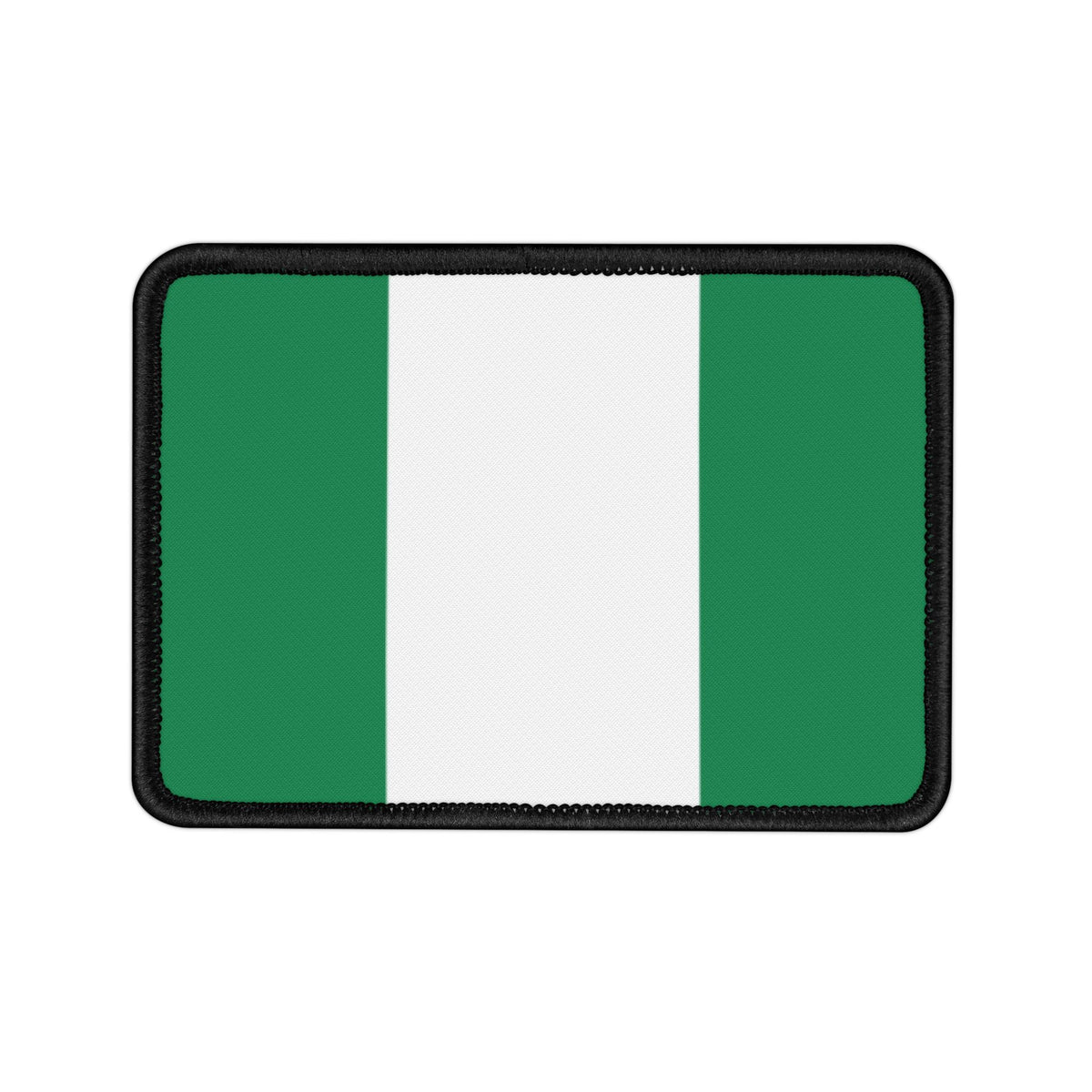Flag Village Nigeria Flag Embroidery Iron-On Patches