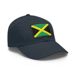 Flag Village Jamaica Flag Hat Cap with Leather Patch