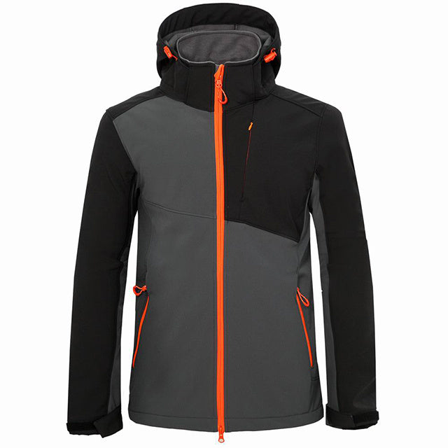 Flag Village Men's outdoor mountaineering storm suit windbreaker soft shell suit