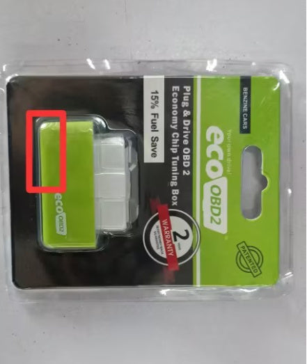 Flag Village Auto Tools Plug And Play ECOOBD2 Gasoline Car Fuel Economy ECO OBD2 Driver