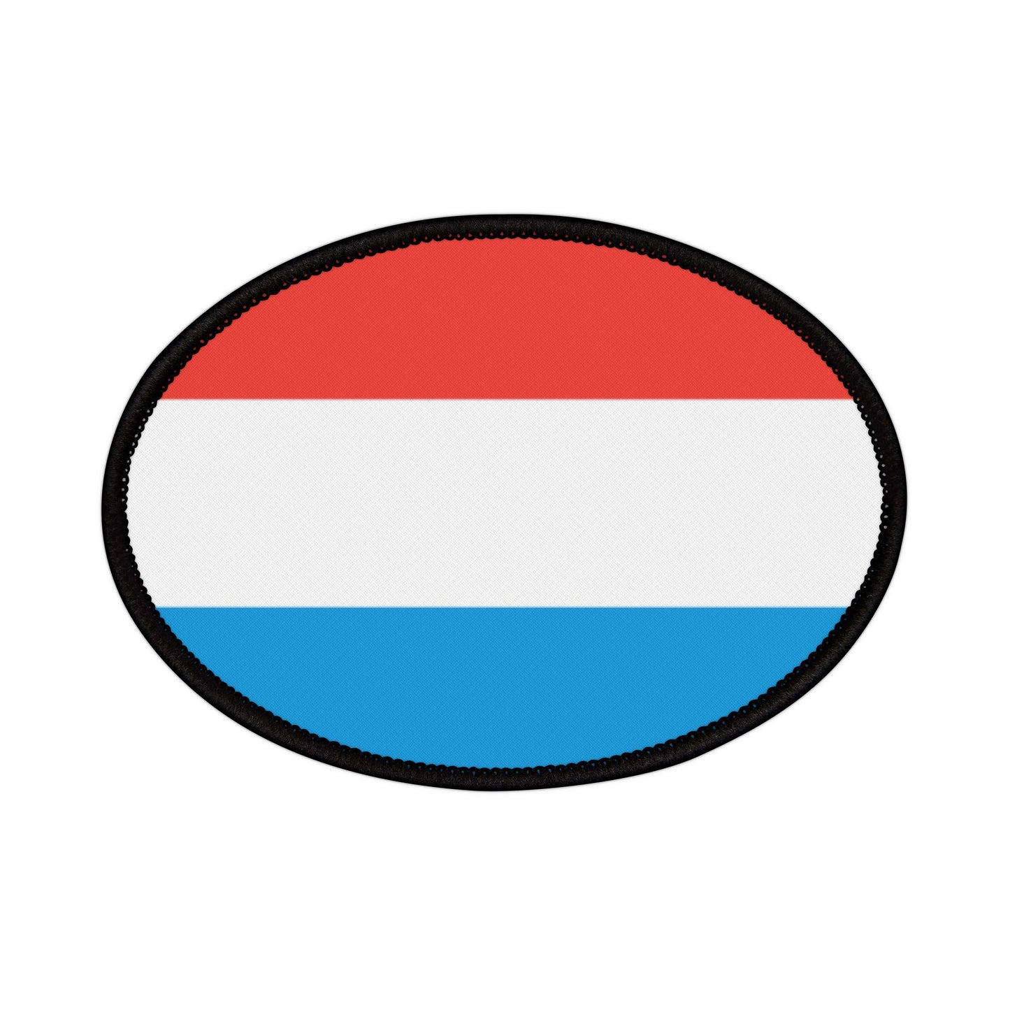Flag Village Luxembourg Flag Embroidery Iron-On Patches