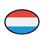 Flag Village Luxembourg Flag Embroidery Iron-On Patches