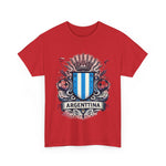 Flag Village Argentina Sporting Flag T-SHIRT Heavy Cotton Tee ARG0004