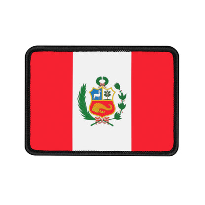 Flag Village Peru Flag Embroidery Iron-On Patches