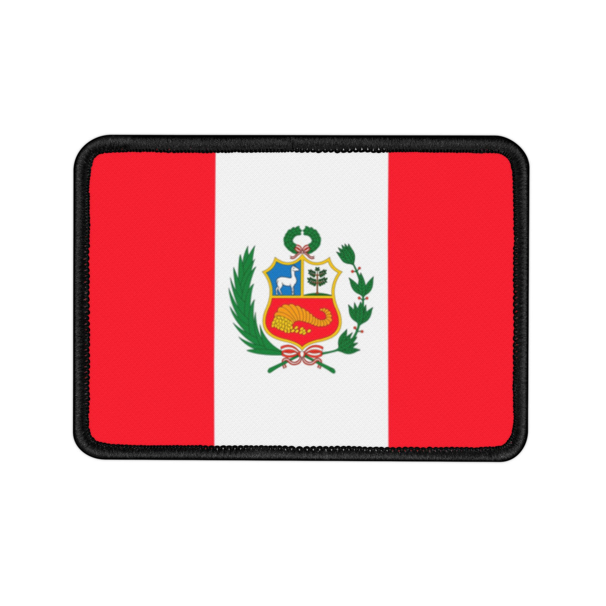 Flag Village Peru Flag Embroidery Iron-On Patches
