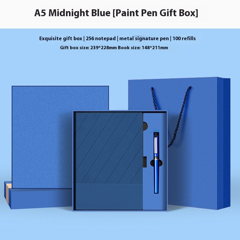 Flag Village Notebook Gift Box Vacuum Cup Set Business Gift Company Activity High-end Practical Gift