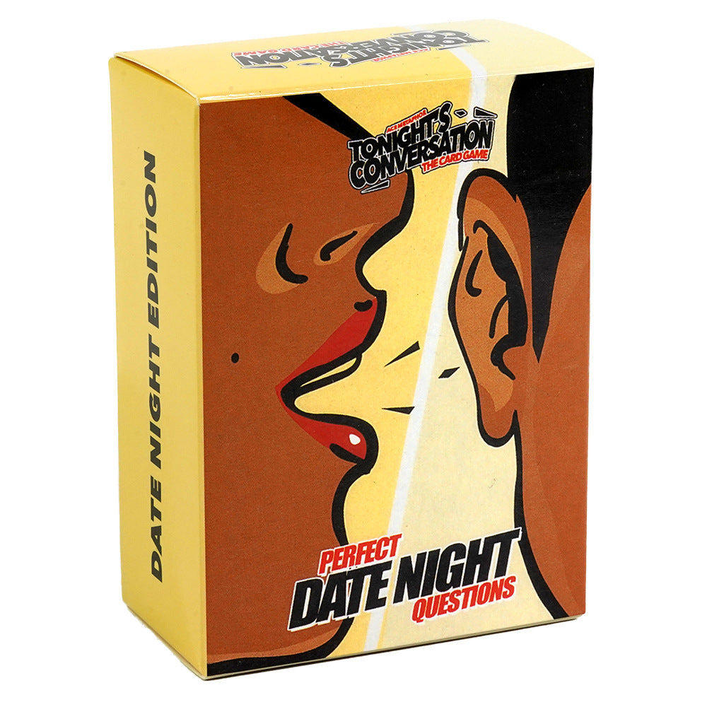Flag Village Full English Date Night Perfect Dating Friend Party Tabletop Game Cards Couple Conversation Cards Quiz Cards Birthday Gifts