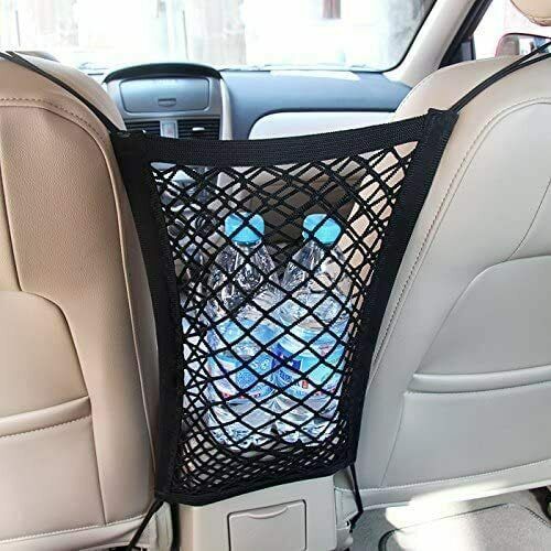 Flag Village Auto Tools Universal Car Trunk Storage Net Bag Cargo Back Seat Mesh Organizer Holder Mesh