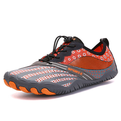 Flag Village New Cross-border Five-finger Shoes Diving Fishing Couple Outdoor Wading River Upstream Shoes