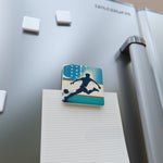 Flag Village Uzbekistan National Flag Magnet 2" x 2"