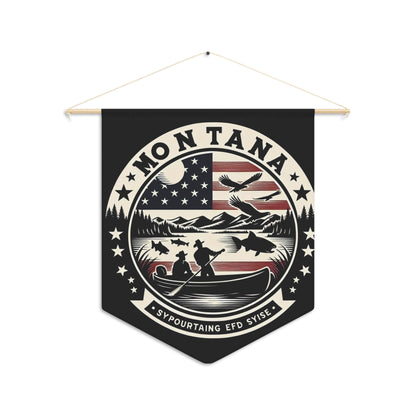 Flag Village Montana State Flag Pennant Sporting Home Wall decoration MT0002