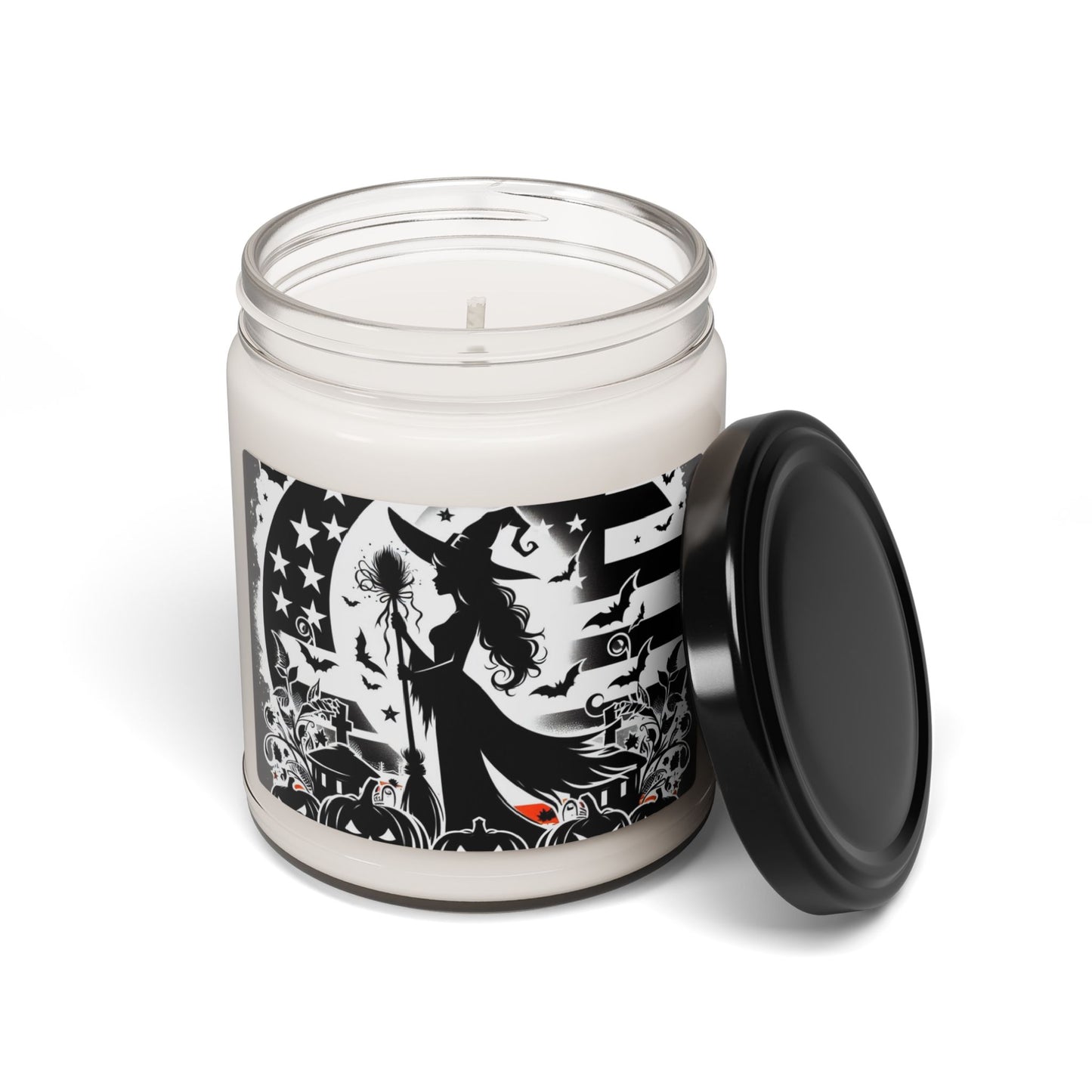 Flag Village Halloween Pretty Witch Scented Soy Candle, 9oz HW0041