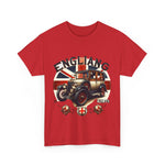 Flag Village UK Vintage Car Flag T-SHIRT Heavy Cotton Tee UK0002