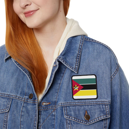 Flag Village Mozambique Flag Embroidery Iron-On Patches