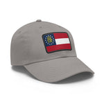 Flag Village USA Georgia State Flag Hat Cap with Leather Patch
